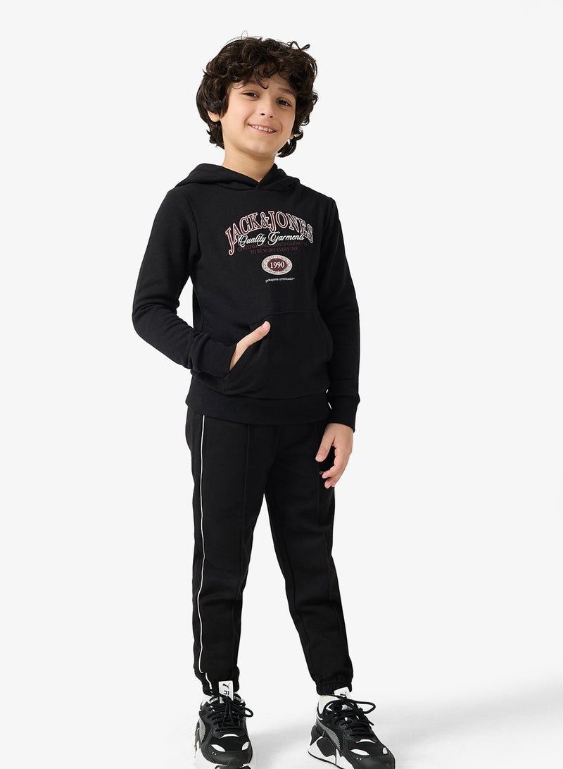 Jack & Jones Junior Kids Jpstkane Rikkie Piping Sweatpants - Image 2